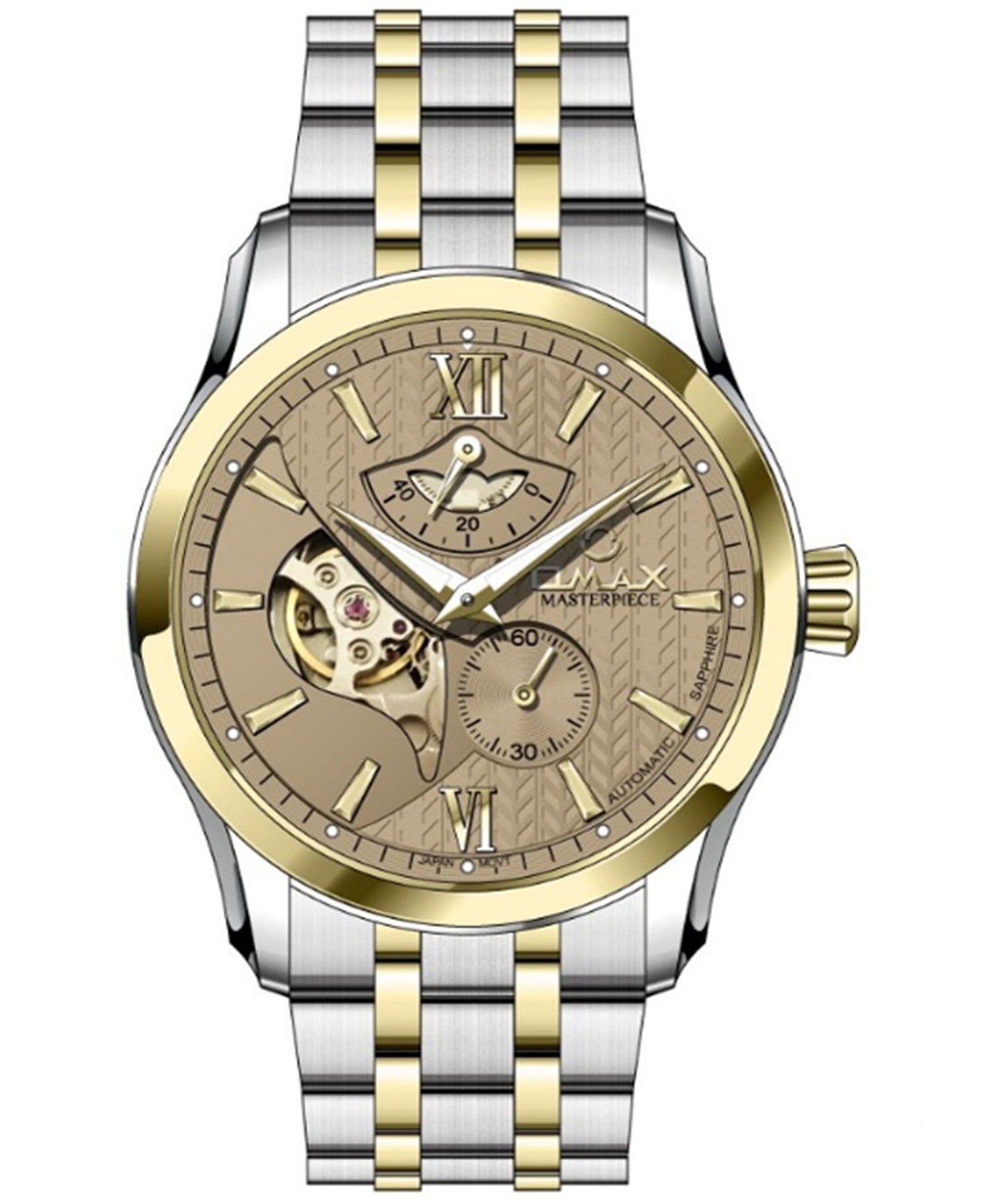 OMAX Masterpiece Men's Watch OAOR006T1TI