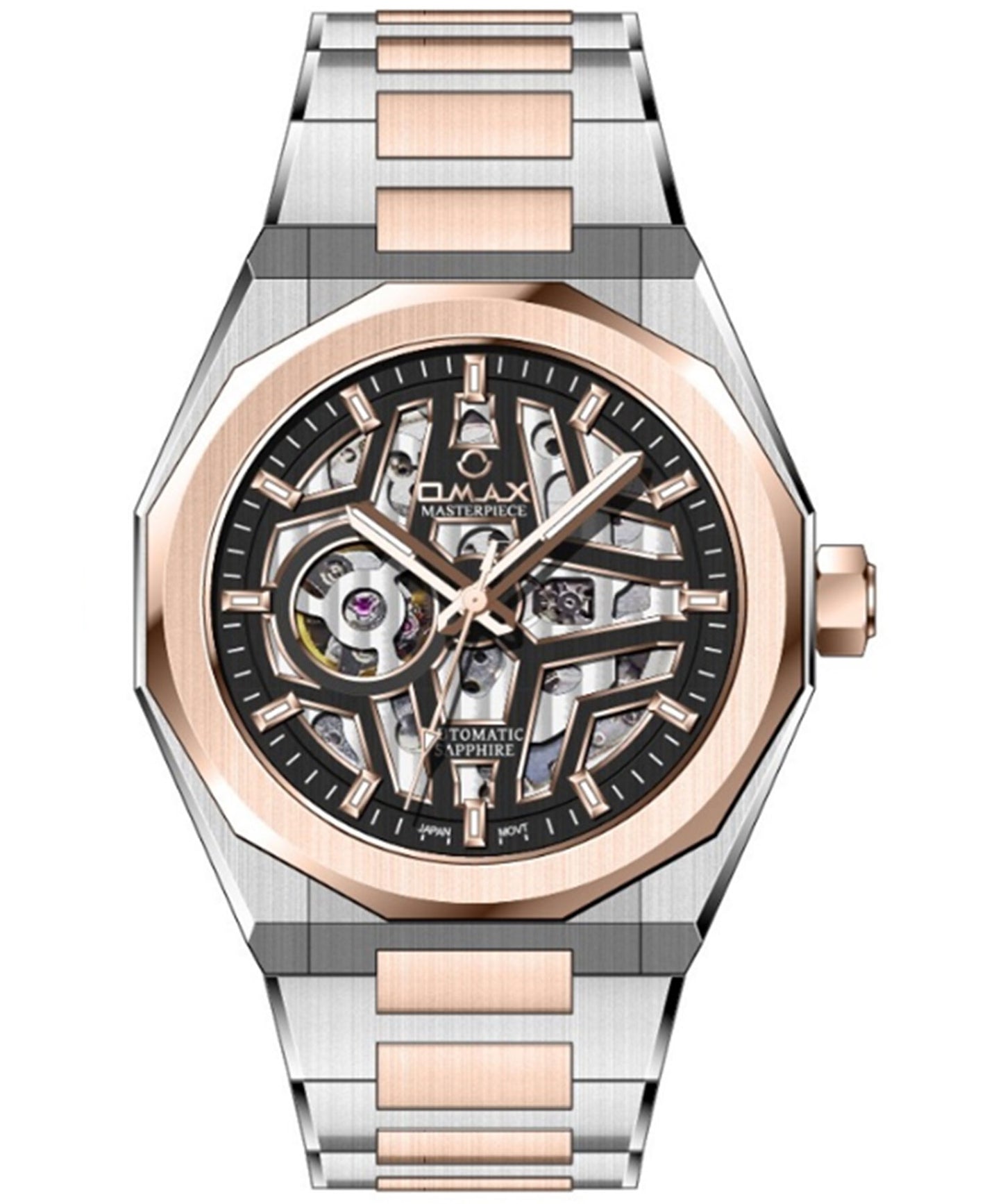 OMAX Masterpiece Men's Watch OAOR027C2CI