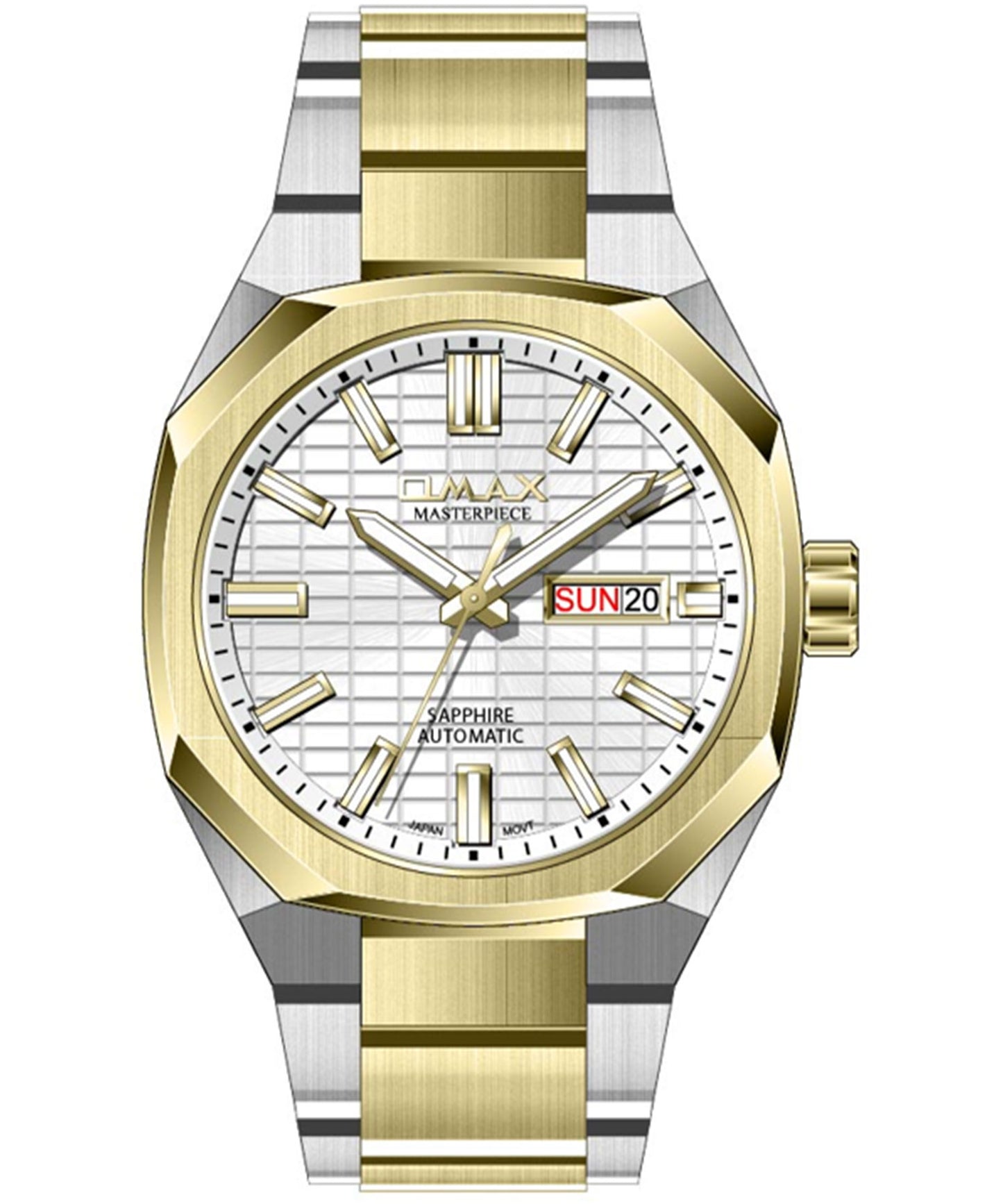 OMAX Masterpiece Men's Watch OSA043T6TI