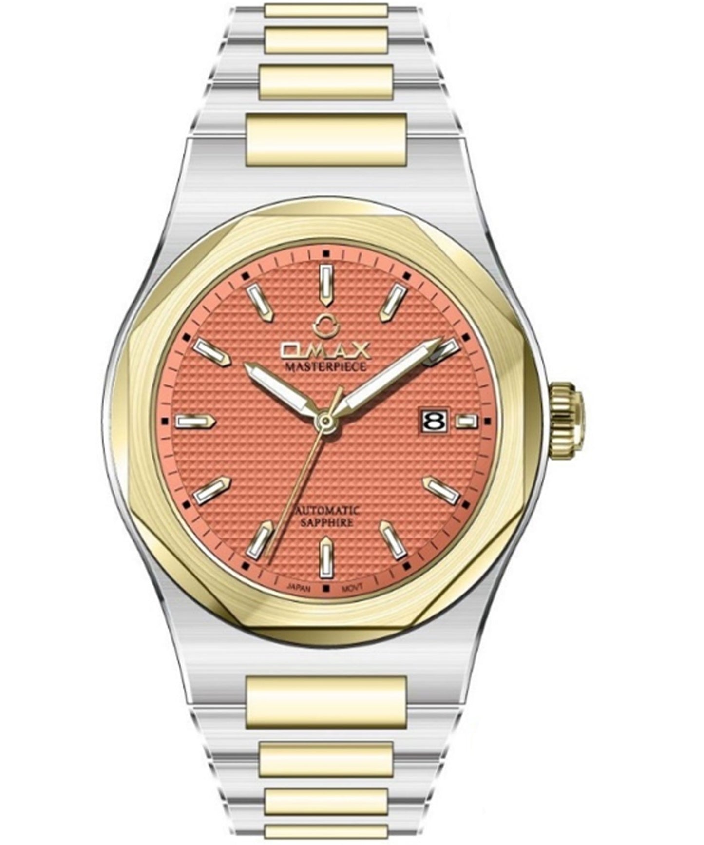 OMAX Masterpiece Men's Watch OSA045T8TI