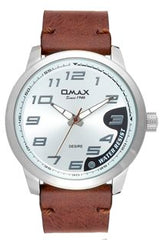 Omax DX01P65A Leather Men's Watch