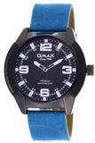 Omax t-KC01M24A Leather Men's Watch
