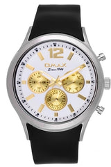 Omax PB04P62G Leather Men's Watch