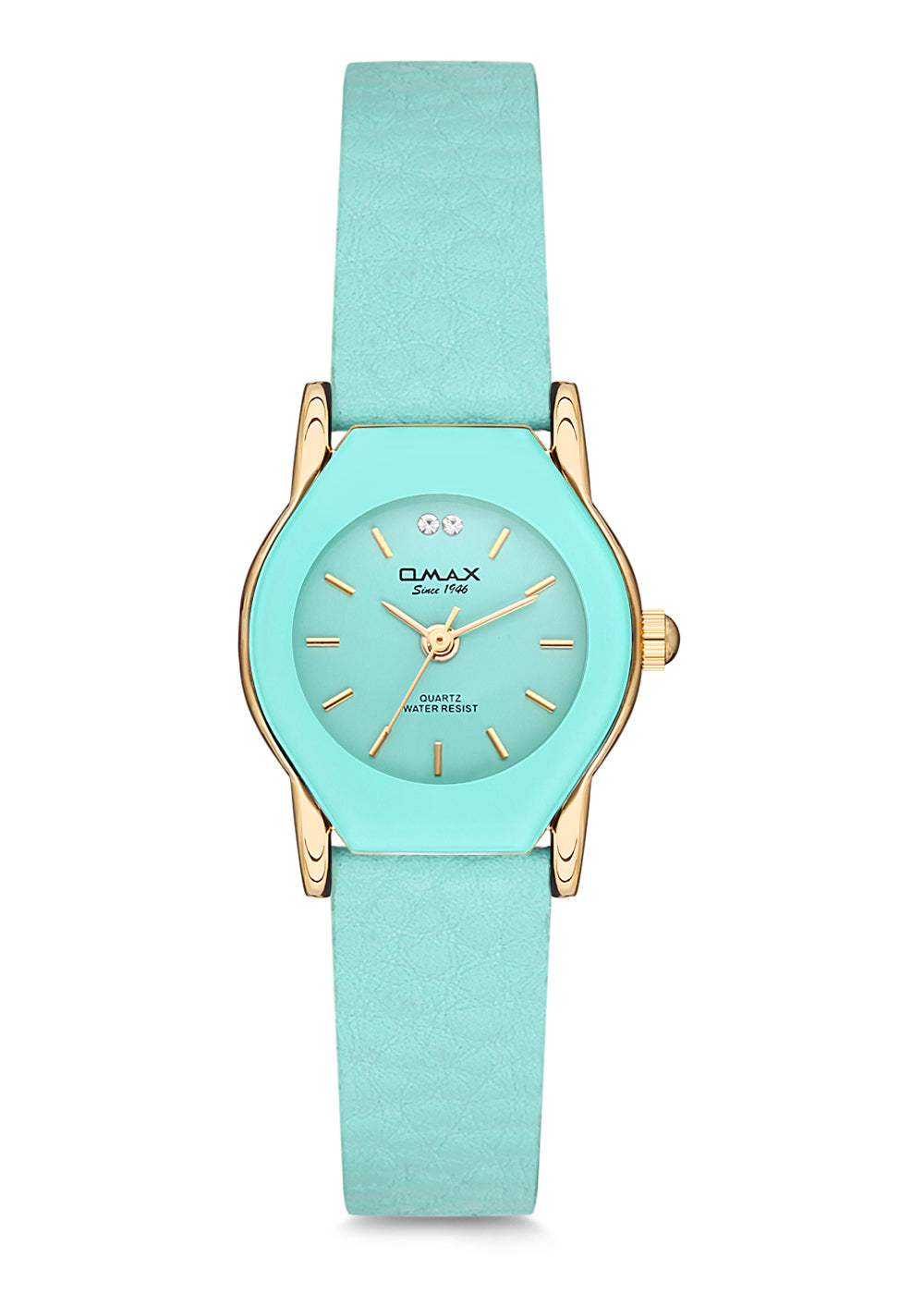Omax 00CE0016QU54 Leather Women's Watch