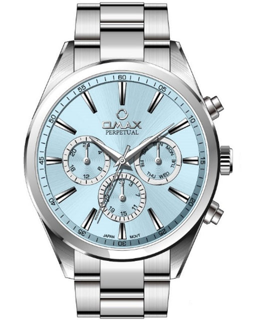 OMAX PERPETUAL Men's Watch PG18PH6S