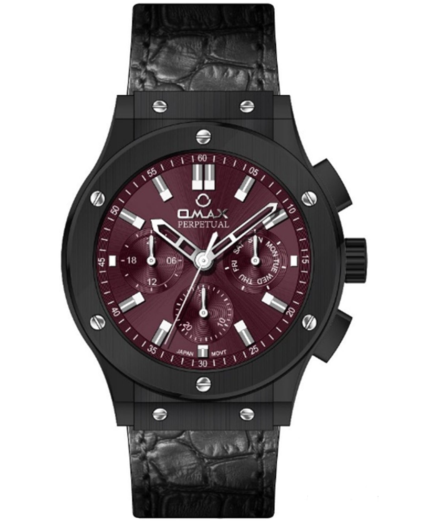 OMAX PERPETUAL Men's Watch PG19M82I