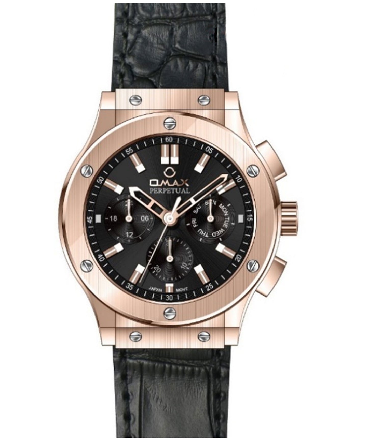 OMAX PERPETUAL Men's Watch PG19R22I