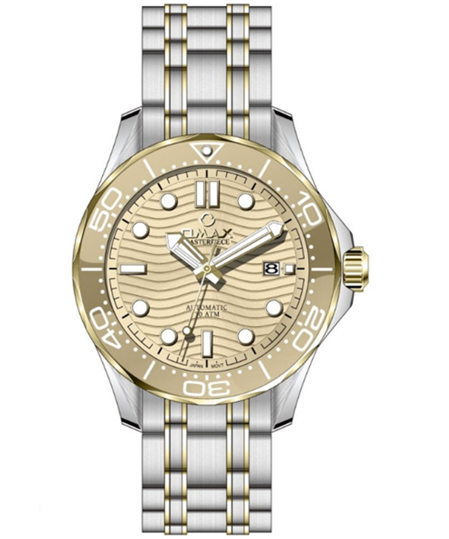 OMAX Masterpiece Men's Watch OAOM003T1TI