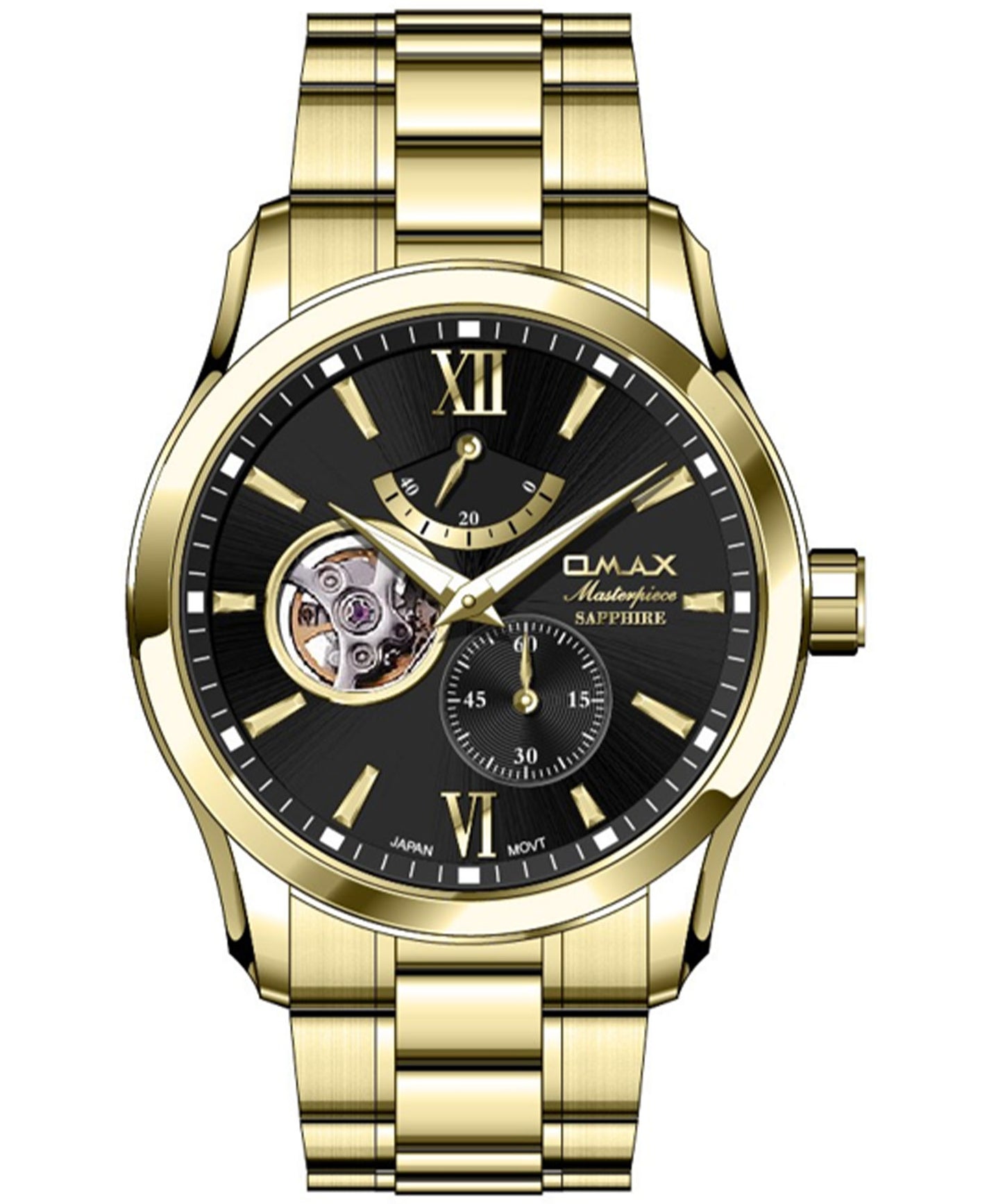OMAX Masterpiece Men's Watch  OAOR002G21I