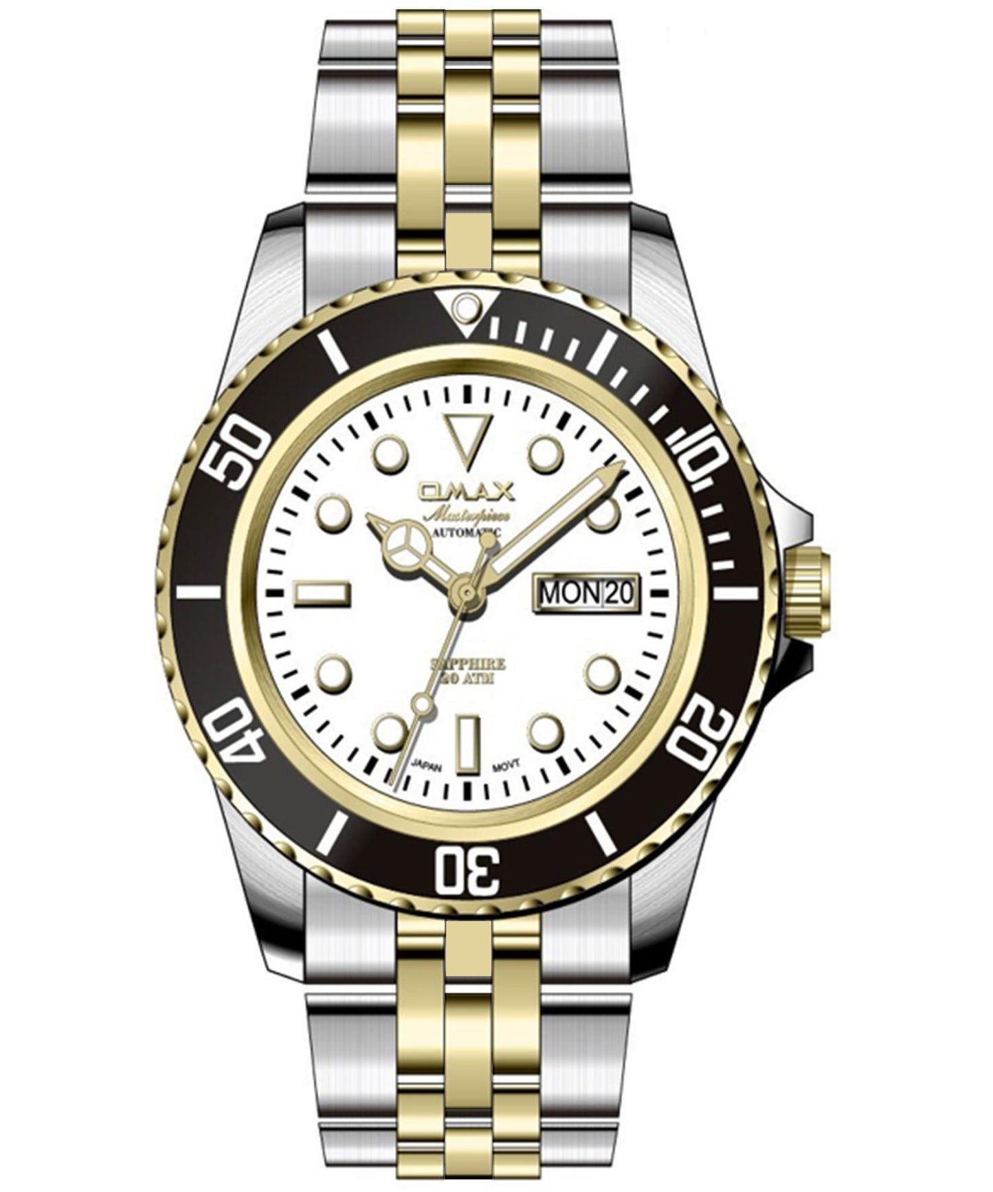 OMAX Masterpiece Men's Watch OSA023T6TI