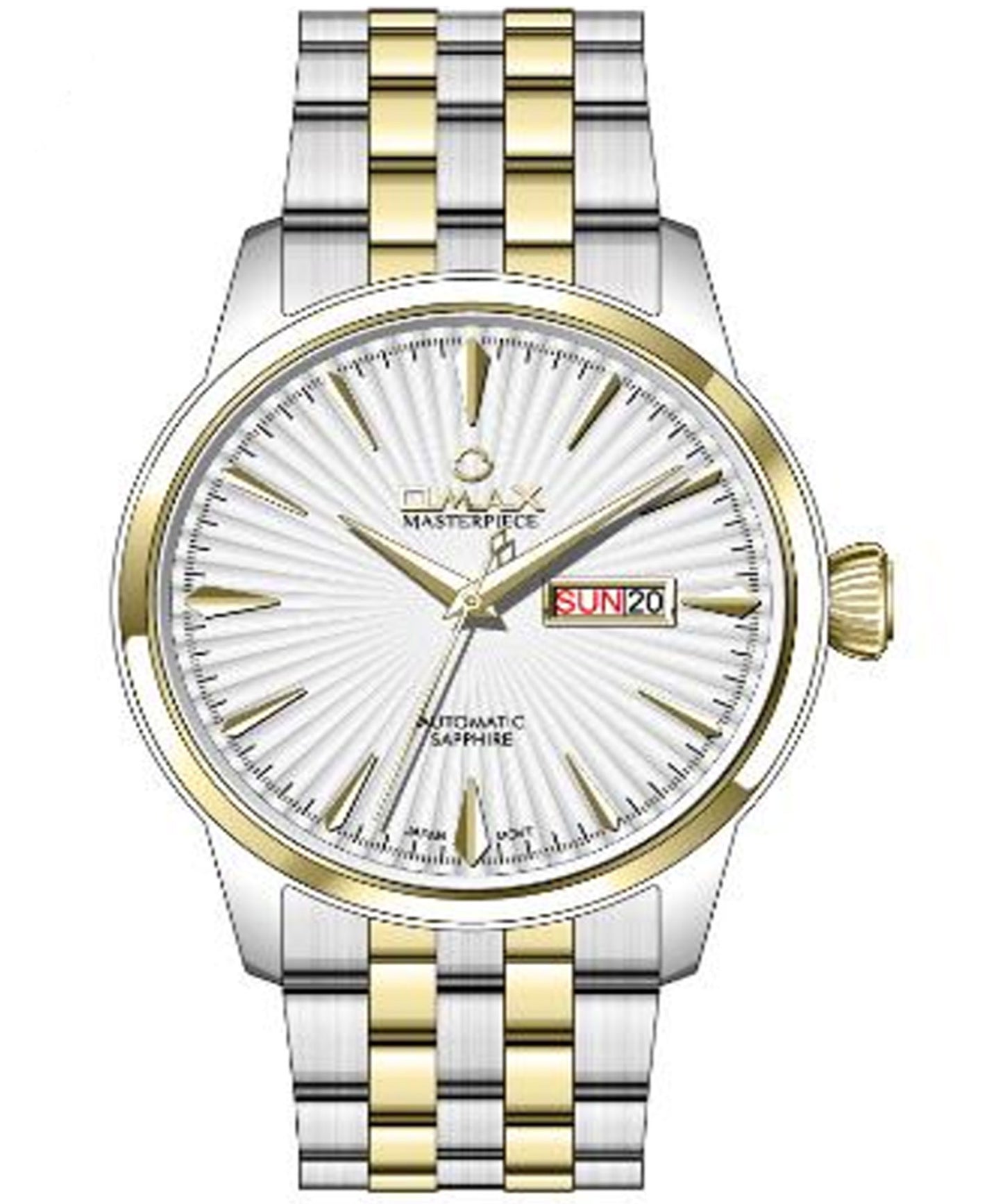 OMAX Masterpiece Men's Watch OSA031T6TI